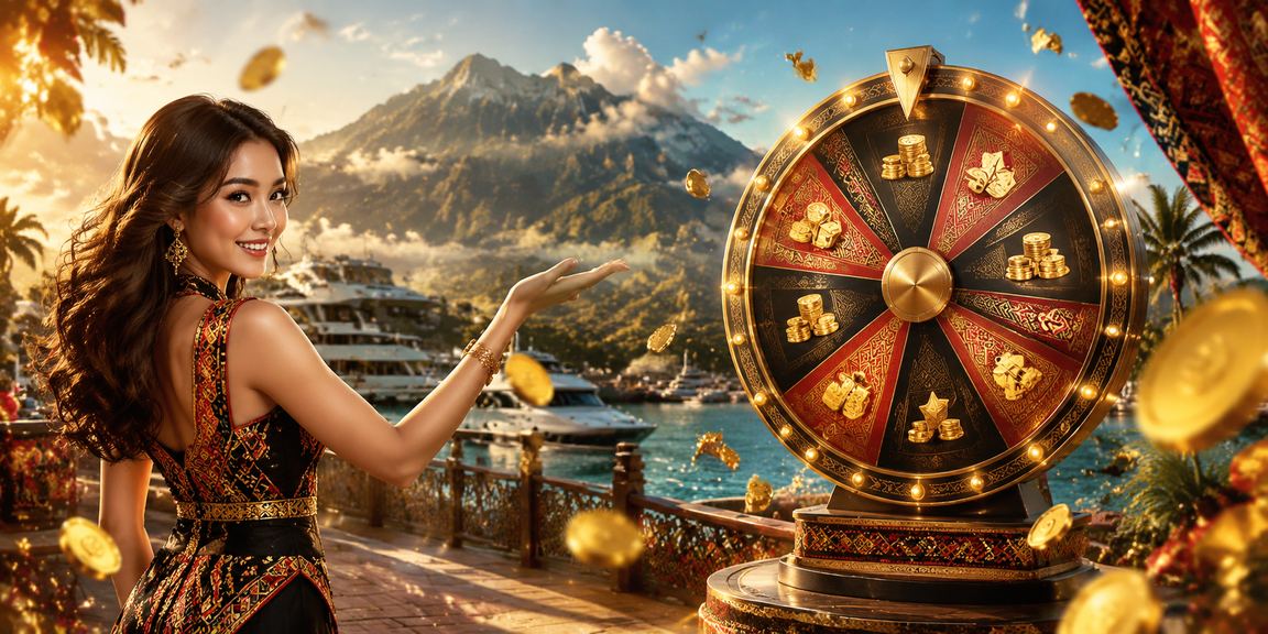 Ilustrasi permainan undian nasib dan lucky draw di Sabah